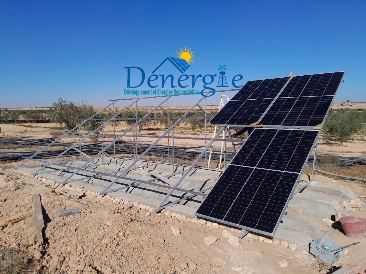 Installation of photovoltaic cells